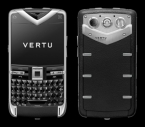 Vertu Constellation Quest Полированная сталь, сапфировые кнопки