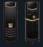 Vertu Signature S Design Red Gold Black DLC
